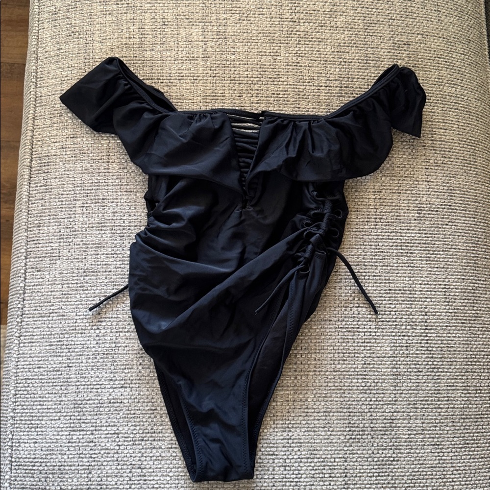 Over The Sholder One Piece Swimsuit